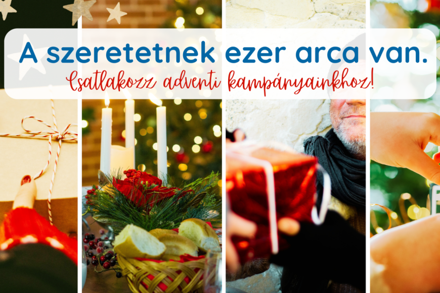 Adj reményt! Csatlakozz adventi kampányainkhoz!