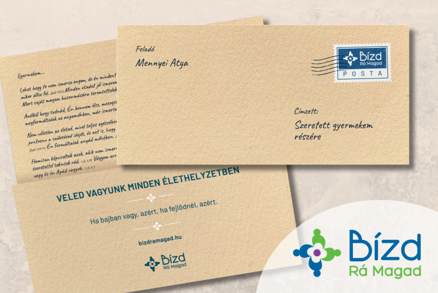 Egy lev&eacute;l, ami szem&eacute;lyesen Neked sz&oacute;l - &uuml;zenet a Mennyei Aty&aacute;t&oacute;l