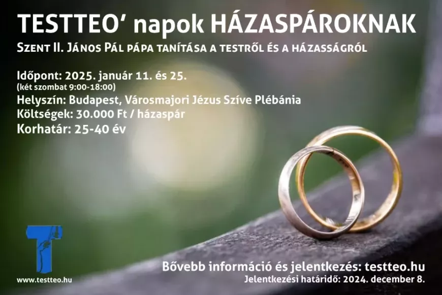 TestTeo' Napok házaspároknak