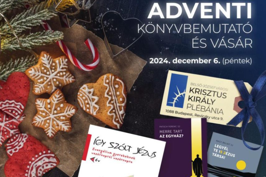 Adventi könyvbemutató és vásár a Jezsuita Kiadóban