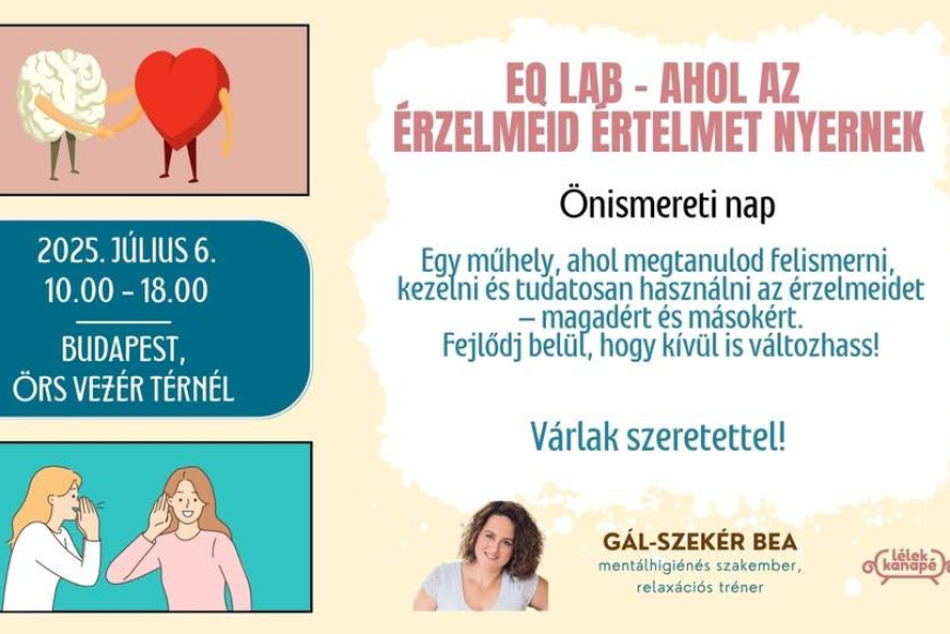 EQ LAB-Ahol az érzéseid értelmet nyernek