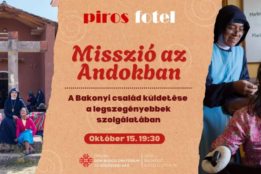 MISSZIÓ AZ ANDOKBAN- Piros Fotel