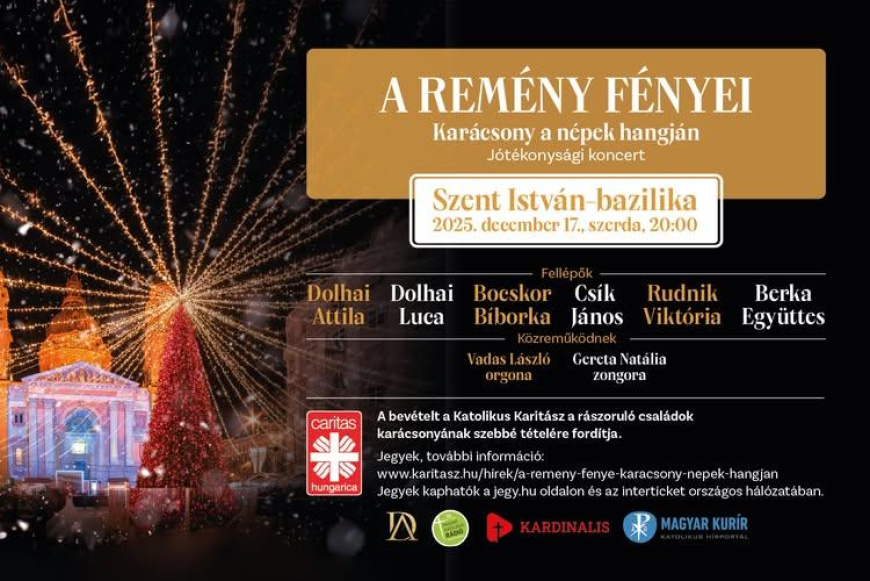 A remény fényei- jótékonysági koncert