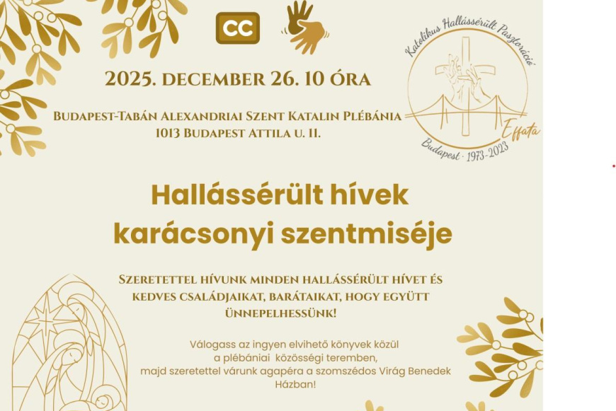 Hall&aacute;ss&eacute;r&uuml;ltek Kar&aacute;csonya 2025