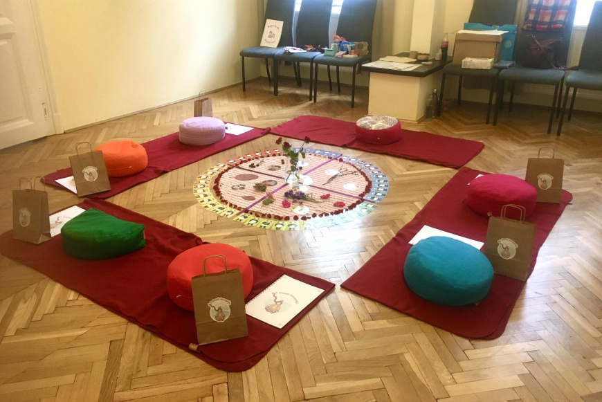 Első menstru&aacute;ci&oacute;s anya-l&aacute;nya workshop