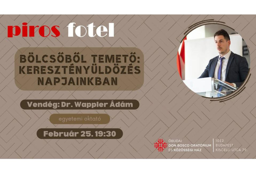 PIROS FOTEL &ndash; B&ouml;lcsőből temető: kereszt&eacute;ny&uuml;ld&ouml;z&eacute;s napjainkban