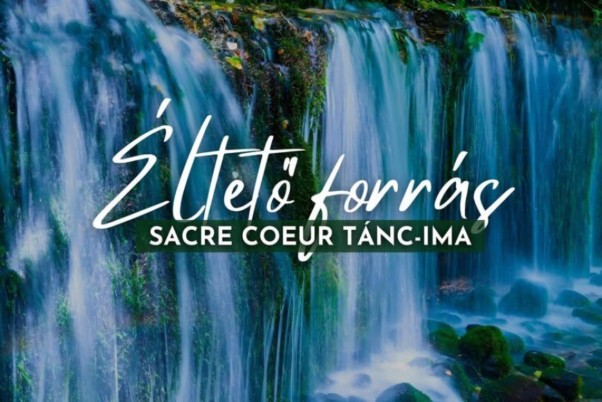 &Eacute;ltető forr&aacute;s- Sacre Cour t&aacute;nc-ima
