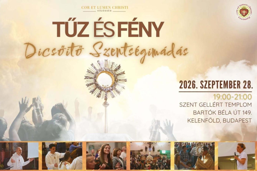 Tűz &eacute;s F&eacute;ny dicső&iacute;tő szents&eacute;gim&aacute;d&aacute;s