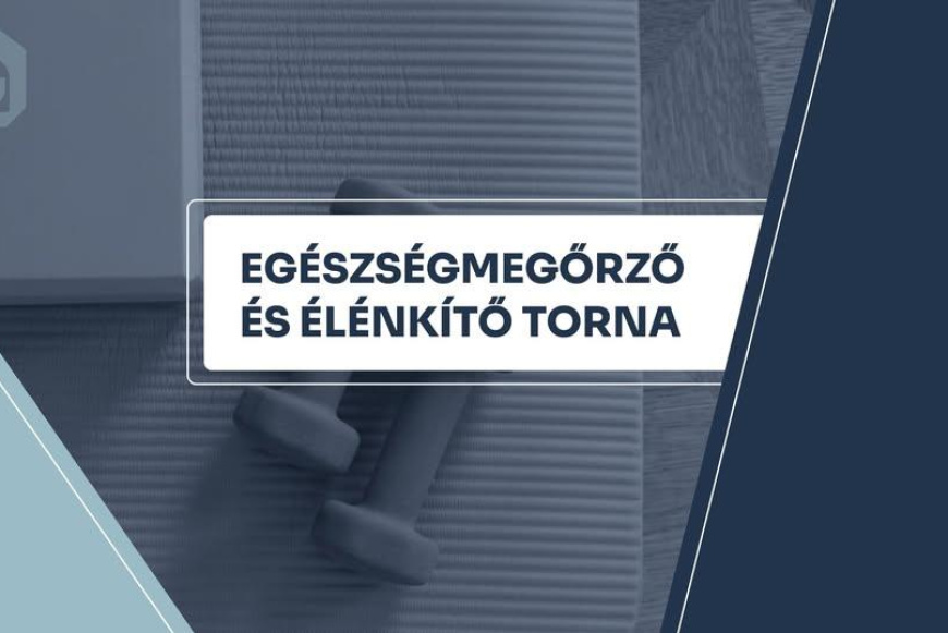 Testi-lelki felfriss&uuml;l&eacute;s- eg&eacute;szs&eacute;gmegőrző &eacute;s &eacute;l&eacute;nk&iacute;tő torna