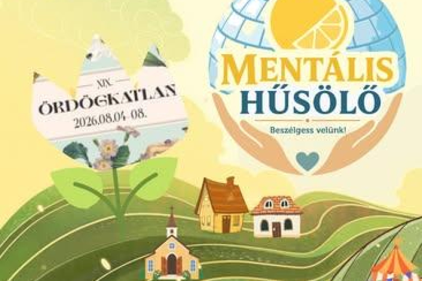 Ment&aacute;lis hűs&ouml;lő az &Ouml;rd&ouml;gkatlan Fesztiv&aacute;lon