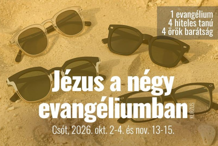 J&eacute;zus a n&eacute;gy evang&eacute;liumban kurzus