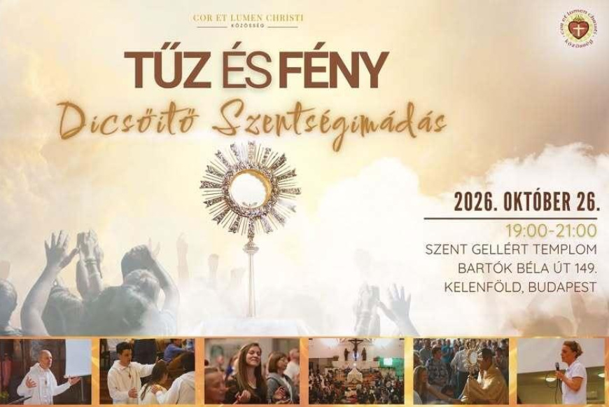 Tűz &eacute;s F&eacute;ny dicső&iacute;tő szents&eacute;gim&aacute;d&aacute;s